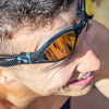 Lunettes de natation Tiger Lsr+ Titane Noir-Gris Miroité-Rouge Lenses Small Zoggs 461092BKGYMRDS