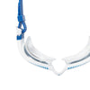 Lunettes de natation Tiger Lsr+ Titane Blanc-Bleu Miroité-Fumée Lenses Small Zoggs 461092WHBLMSMS