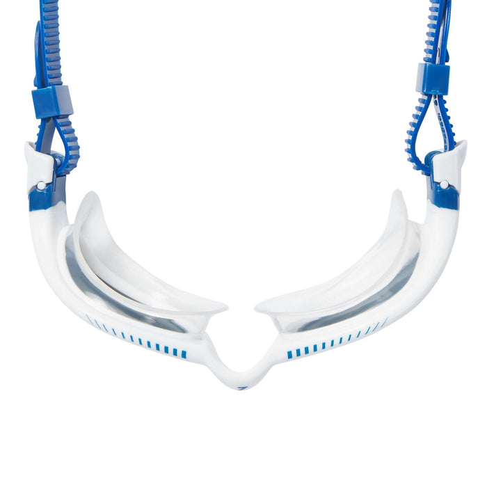Lunettes de natation Tiger Lsr+ Titane Blanc-Bleu Miroité-Fumée Lenses Small Zoggs 461092WHBLMSMS