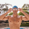 Lunettes de natation Tiger Lsr+ Titane Blanc-Bleu Miroité-Fumée Lenses Small Zoggs 461092WHBLMSMS
