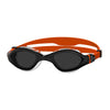 Lunettes de natation Tiger Lsr+ Noir-Orange Teinté-Fumée Lenses Small Zoggs 461093BKORTSMS