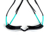 Lunettes de natation Tiger Lsr+ Noir-Turquoise-Clair Regular Zoggs 461093BKTQCLRR