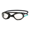Lunettes de natation Tiger Lsr+ Noir-Turquoise-Clair Small Zoggs 461093BKTQCLRS