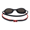 Lunettes de natation Tiger Titane Gris-Rouge Miroité-Fumée Lenses Regular Zoggs 461094GYRDMSMR