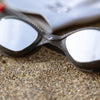 Lunettes de natation Tiger Titane Gris-Rouge Miroité-Fumée Lenses Regular Zoggs 461094GYRDMSMR