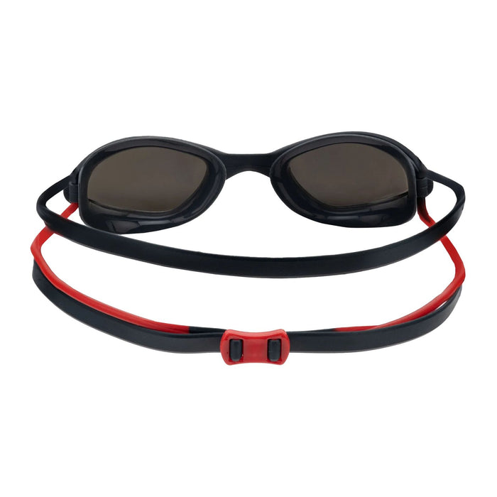 Lunettes de natation Tiger Titane Gris-Rouge Miroité-Fumée Lenses Small Zoggs 461094GYRDMSMS