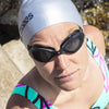 Lunettes de natation Tiger Noir-Gris Teinté-Fumée Lenses Small Zoggs 461095BKGYTSMS