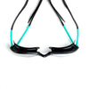 Lunettes de natation Tiger Noir-Turquoise Regular Zoggs 461095BKTQCLRR