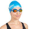 Lunettes de natation Fusion Air Titane Bleu Miroité-Orange Lenses Zoggs 461106BLBLMOR
