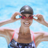 Lunettes de natation Fusion Air Titane Rouge-Noir Miroité-Rouge Lenses Zoggs 461106RDBKMRD