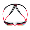 Lunettes de natation Fusion Air Titane Rouge-Noir Miroité-Rouge Lenses Zoggs 461106RDBKMRD