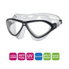 Masque de natation Horizon Flex Clair-Noir Zoggs 461108CLBKCLR