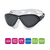 Masque de natation Horizon Flex Clair-Noir Teinté-Fumé Zoggs 461108CLBKTSM