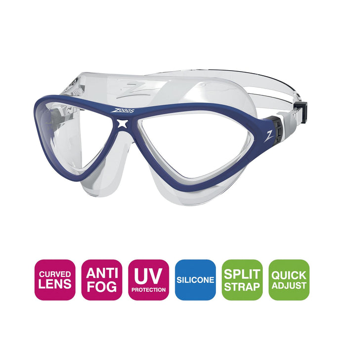 Masque de natation Horizon Flex Clair-Bleu Zoggs 461108CLBLCLR
