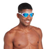 Masque de natation Horizon Flex Titane Clair-Blanc Miroité-Bleu Lenses Zoggs 461109CLWHMBL