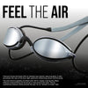 Masque de natation Horizon Flex Titane Clair-Blanc Miroité-Bleu Lenses Zoggs 461109CLWHMBL