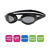 Lunettes de natation Endura Max Noir Teinté-Fumé Lenses Zoggs 461110BKBKTSM