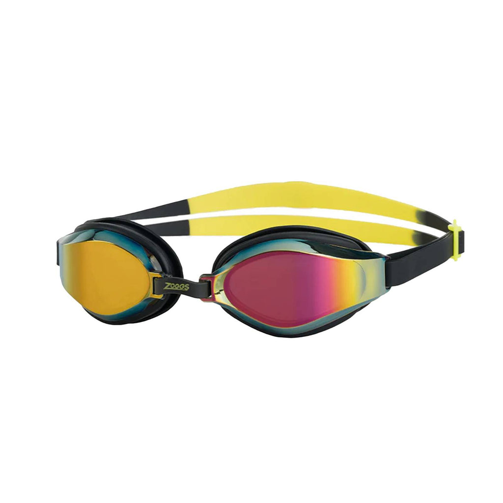 Lunettes de natation Endura Max Titane Noir-Jaune Miroité-Violet Lenses Zoggs 461111BKYLMVI