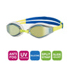 Lunettes de natation Endura Max Titane Jaune-Bleu Miroité-Lime Lenses Zoggs 461111YLBLMLM