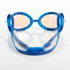Lunettes de natation Racer Titane Bleu-Lumière Miroité-Clair Lenses Zoggs 461112BLLBMCL