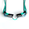 Lunettes de natation Racer Titane Vert-Noir Miroité-Or Lenses Zoggs 461112GNBKMGD