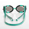 Lunettes de natation Racer Titane Vert-Noir Miroité-Or Lenses Zoggs 461112GNBKMGD