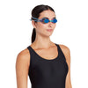 Lunettes de natation Racer Titane Violet-Turquoise Miroité-Bleu Lenses Zoggs 461112VITQMBL