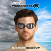 Lunettes de natation Predator Titane Reactor Gris-Turquoise Regular Zoggs 461113GYTQRTIR