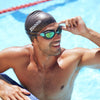 Lunettes de natation Predator Titane Reactor Gris-Turquoise Regular Zoggs 461113GYTQRTIR