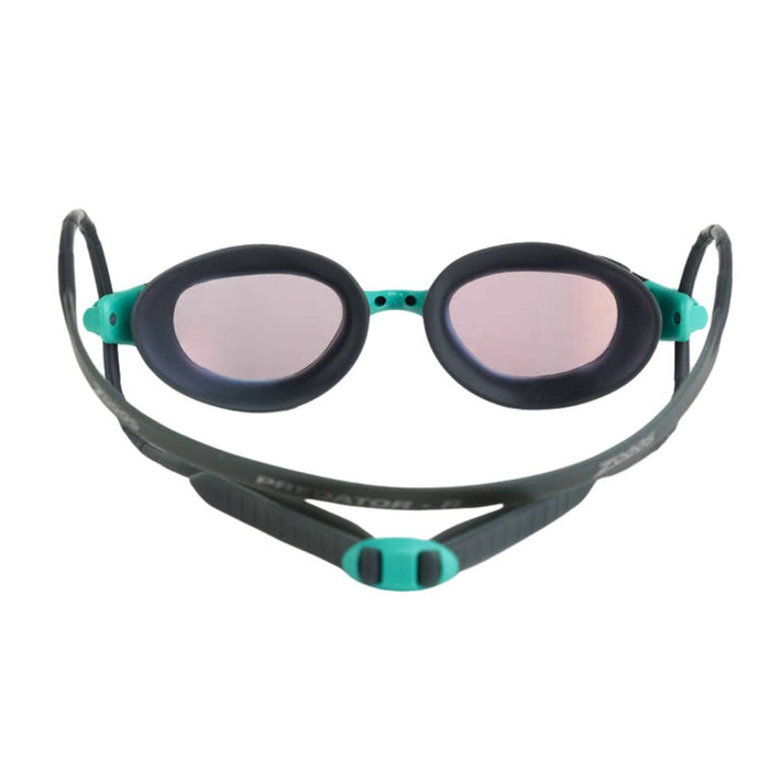 Lunettes de natation Predator Titane Reactor Gris-Turquoise Regular Zoggs 461113GYTQRTIR