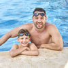 Lunettes de natation Phantom 2.0 Junior Noir-Vert Verres teintés-fumé Zoggs 461312BKBLTSM