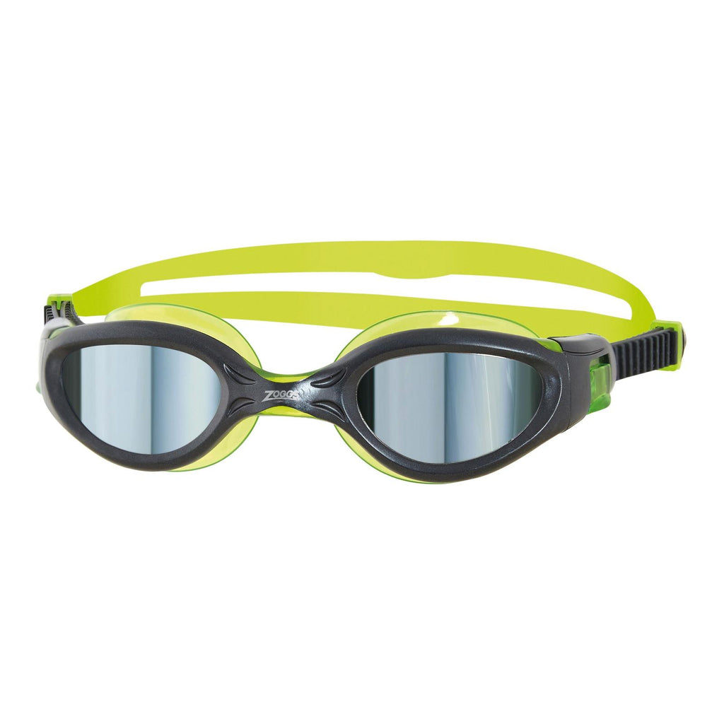 Lunettes de natation Phantom Elite Miroir Junior Noir-Vert Verres miroités-fumé Zoggs 461316BKLMMSM