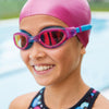 Lunettes de natation Phantom Elite Miroir Junior Rose-Bleu Verres miroités-Rouges Zoggs 461316PKBLMRD