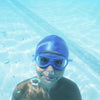 Masque de natation Phantom Junior Bleu-Blanc Verres teintés-Bleus Zoggs 461317BLWHTBL