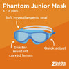 Masque de natation Phantom Junior Bleu-Blanc Verres teintés-Bleus Zoggs 461317BLWHTBL