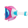 Masque de natation Phantom Junior Rose-Blanc Verres teintés-Bleus Zoggs 461317PKWHTBL