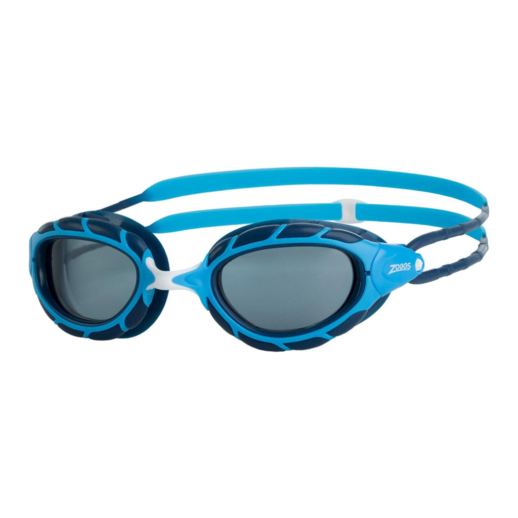 Lunettes de natation Predator Junior Bleu clair-Bleu Verres teintés-fumé Zoggs 461319LBBLTSM