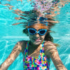 Lunettes de natation Predator Junior Bleu clair-Bleu Verres teintés-fumé Zoggs 461319LBBLTSM