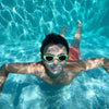 Lunettes de natation Predator Junior Vert-Gris Verres teintés-fumé Zoggs 461319LMGYTSM