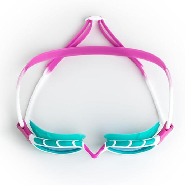 Lunettes de natation Predator Junior Rose-Turquoise Verres teintés-Bleus Zoggs 461319PKTQTBL