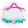 Lunettes de natation Predator Junior Rose-Turquoise Verres teintés-Bleus Zoggs 461319PKTQTBL