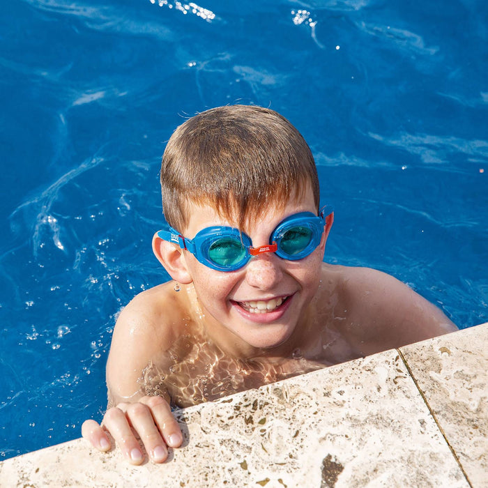 Lunettes de natation Ripper Junior Bleu-Rouge Verres teintés-Bleus Zoggs 461323BLRDTBL