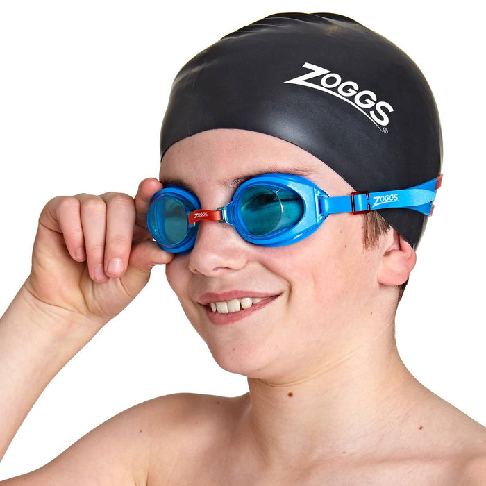 Lunettes de natation Ripper Junior Bleu-Rouge Verres teintés-Bleus Zoggs 461323BLRDTBL