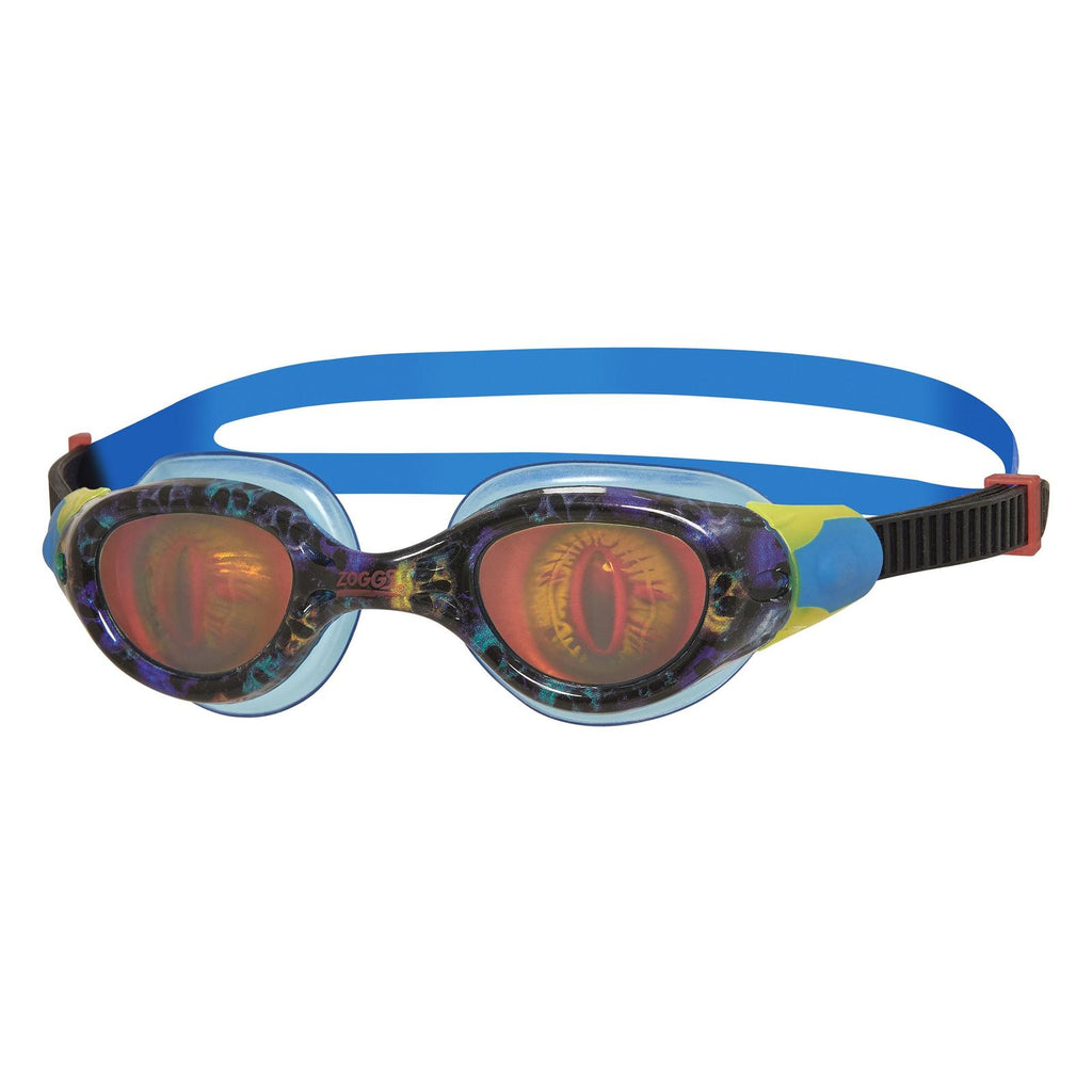 Lunettes de natation Sea Demon Junior Noir-Bleu Verres hologrammes Zoggs 461324BKBLHOL