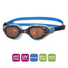 Lunettes de natation Sea Demon Junior Noir-Bleu Verres hologrammes Zoggs 461324BKBLHOL