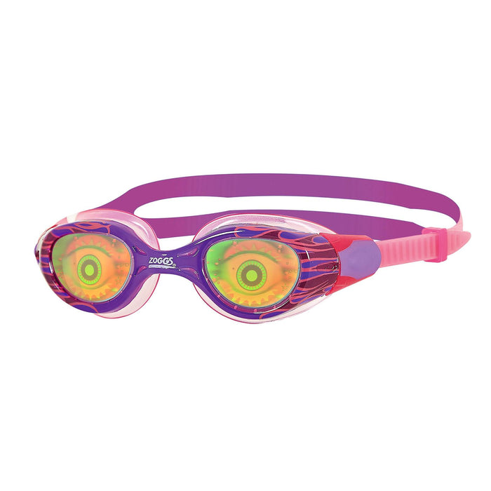 Lunettes de natation Sea Demon Junior Violet-Rose Verres Hologam Zoggs 461324PUPKHOL