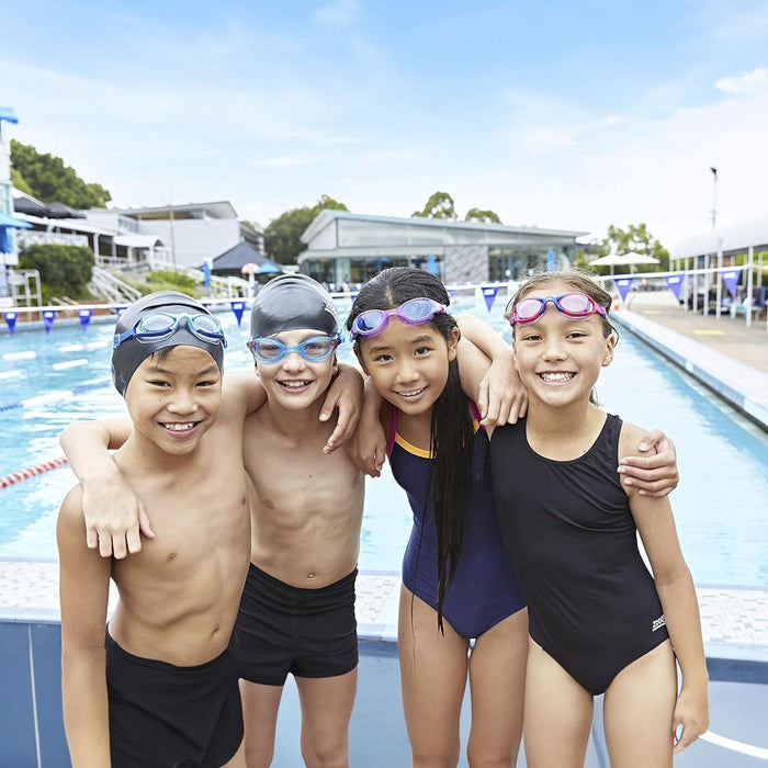 Lunettes de natation Sonic Air 2.0 Junior Bleu-Orange Verres teintés-Bleus Zoggs 461325BLORTBL