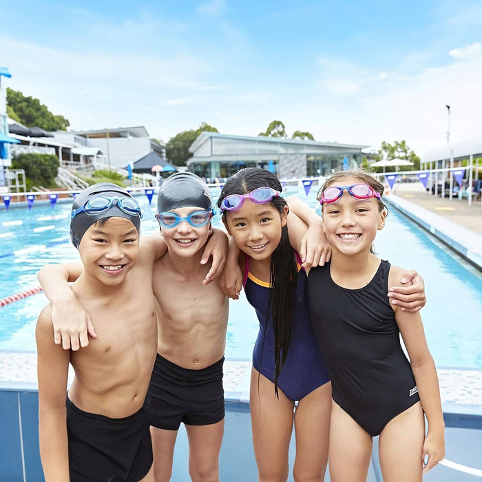 Lunettes de natation Sonic Air 2.0 Junior Bleu-Rose Verres teintés-Violet Zoggs 461325BLPKTPU