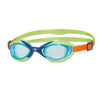 Lunettes de natation Sonic Air 2.0 Junior Vert-Bleu Verres teintés-Bleus Zoggs 461325GNBLTBL