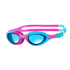 Lunettes de natation Super Seal Junior Rose-Bleu Verres teintés-Bleus Zoggs 461327PKBLTBL
